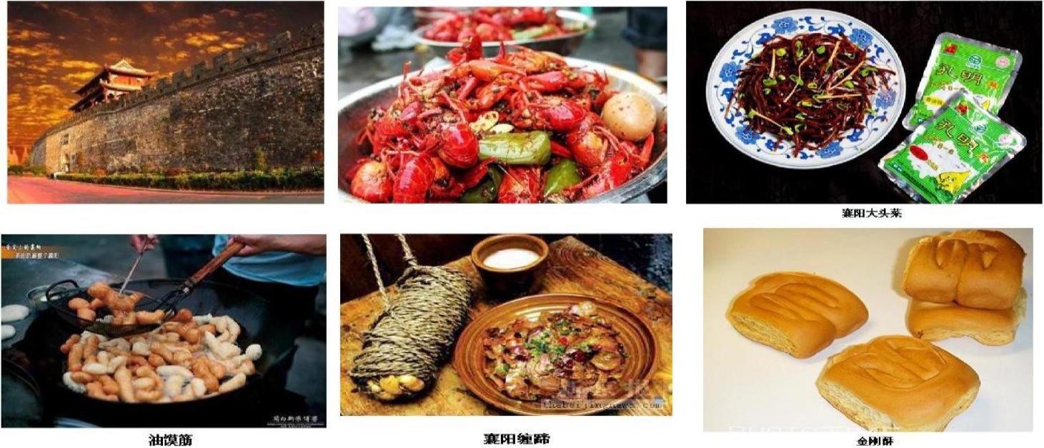 湖北古隆中、唐城、香水河、襄陽古城